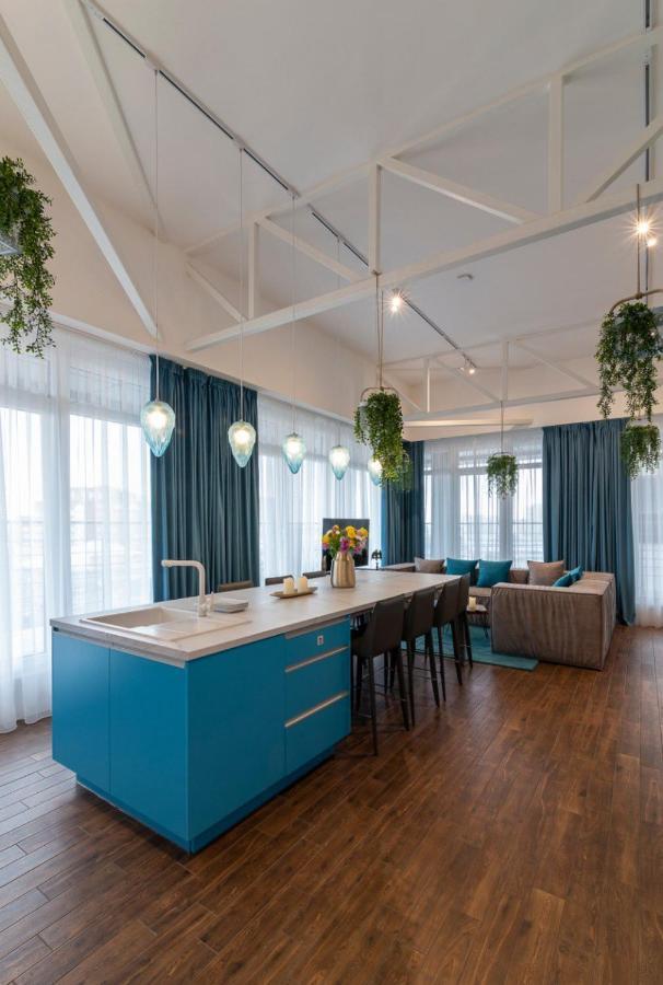 Stylish 1 Bedroom Studio Near Most City Dnipro Eksteriør billede
