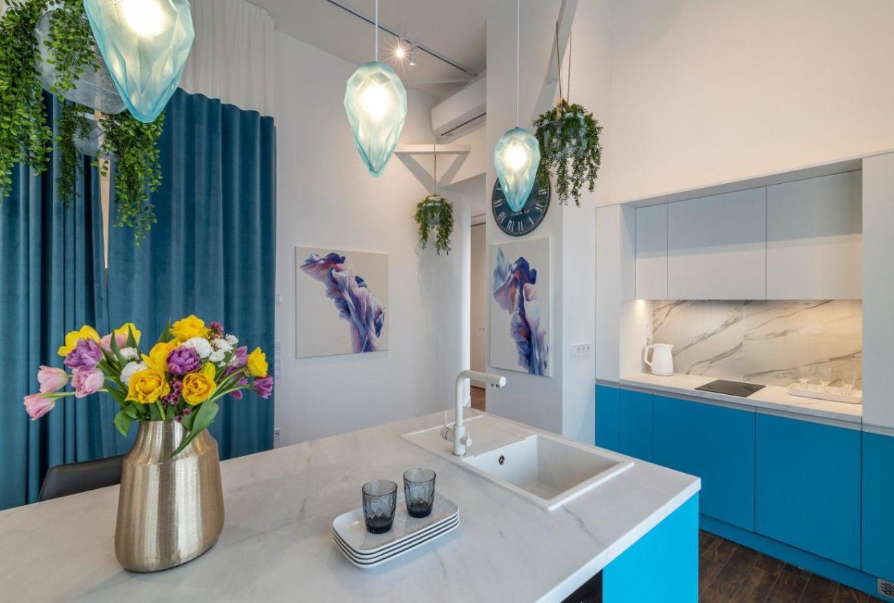 Stylish 1 Bedroom Studio Near Most City Dnipro Eksteriør billede